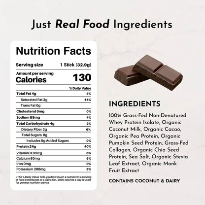 Chocolate Protein Powder - Individual Stick